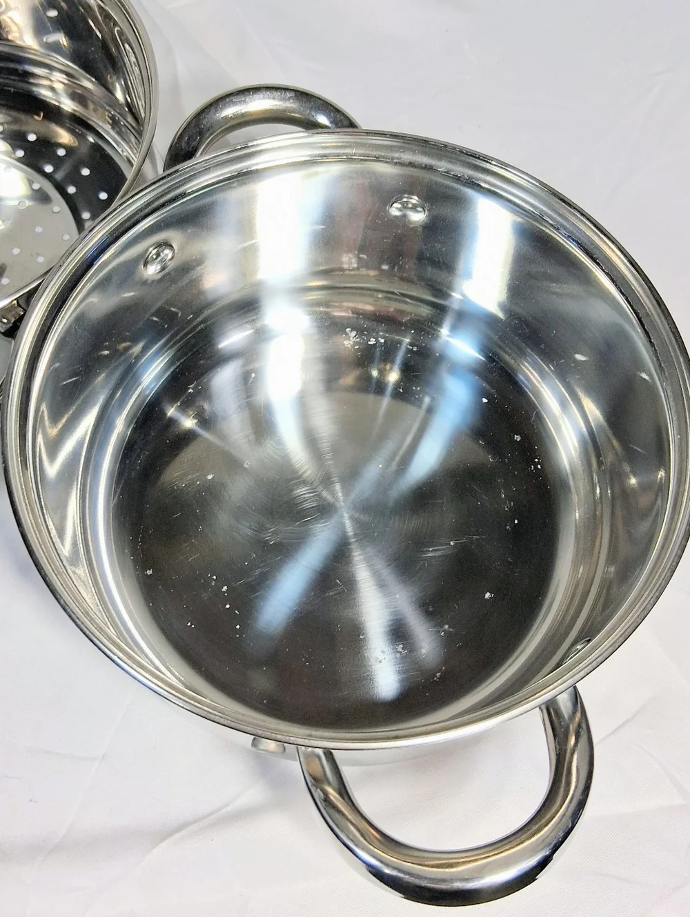 3 Piece Oster Shiny Stainkess Steel Double Boiler - Picture 8 of 9